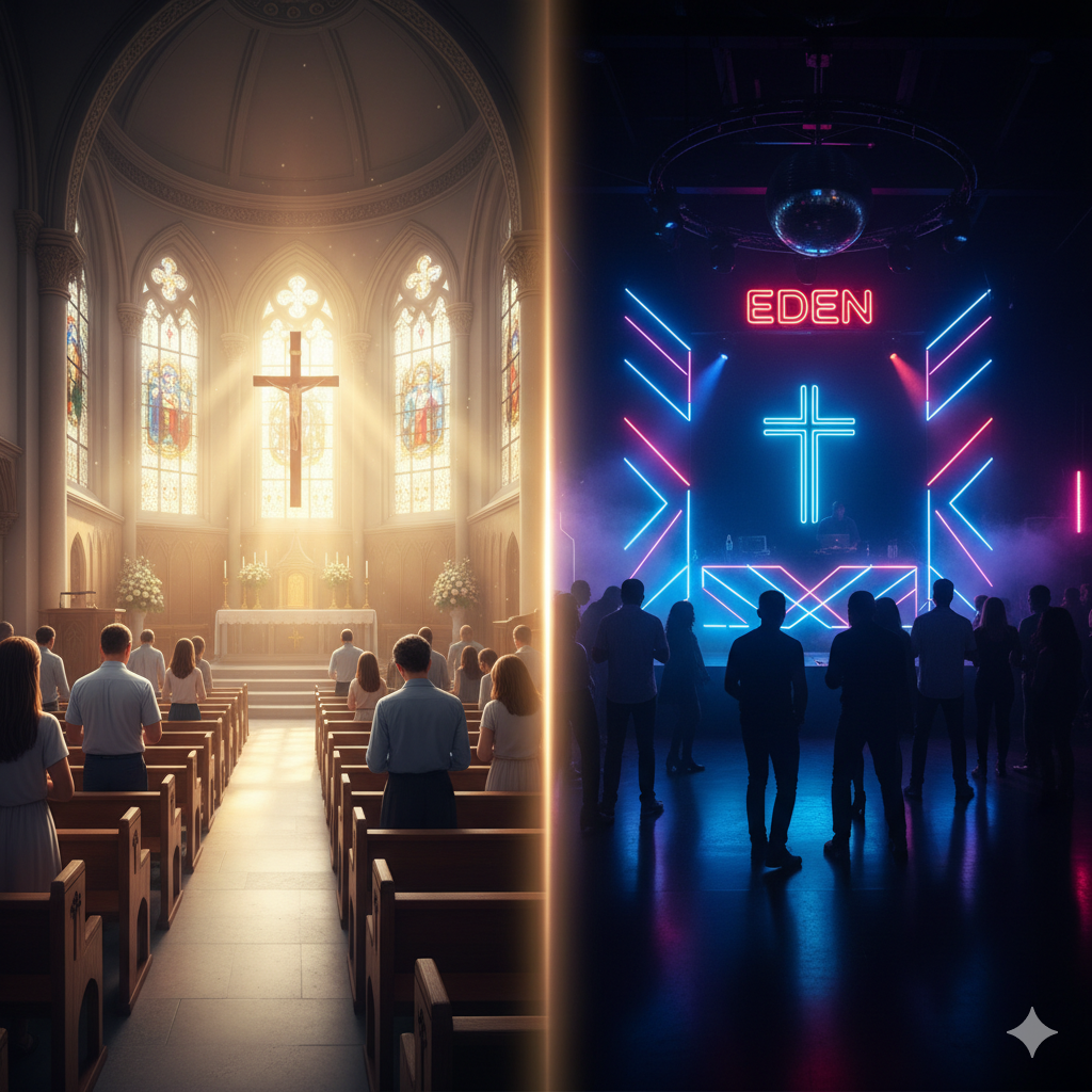 Church is Sanctuary NOT a Social Club